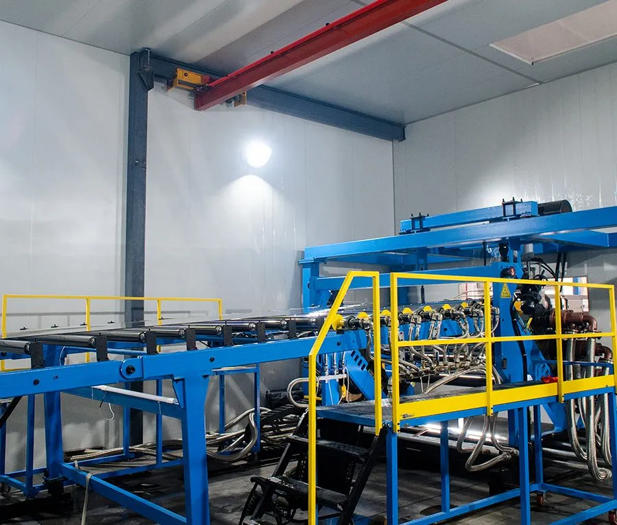 Sheet extrusion equipment at the Jiangsu factory associated with SinoPlastix production
