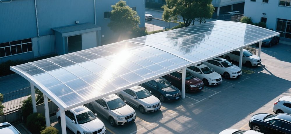Polycarbonate carport and canopy project