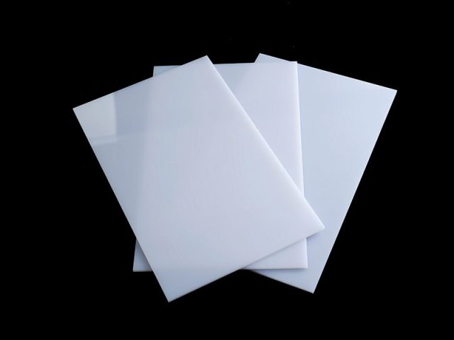 White opal acrylic manufactured by SinoPlastix