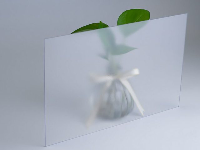 Frosted & matte sheet manufactured by SinoPlastix